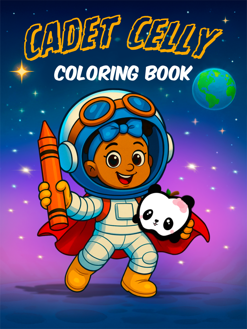 Cadet Celly Coloring Book